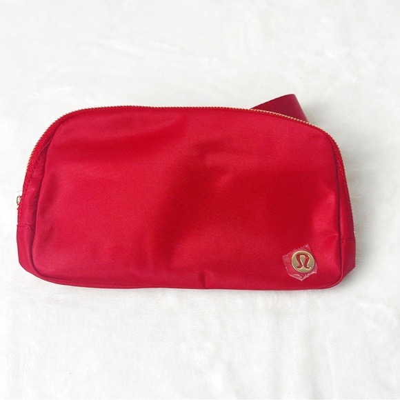 LIMITED EDITION- NWT Lululemon Everywhere Belt Bag- Lunar New Year Dark Red Gold
